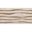 Плитка настенная Керамин Болонья 1 тип 1 300x600 серая волна 1.98м2, цена за упаковку