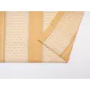 Штора на шторной ленте Полоса 160x260 см цвет желтый