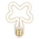 Лампа светодиодная Hiper Clover E27 175-250 В 4 Вт трубчатая 400 лм теплый белый свет