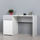Стол Моби 12.149 120x75.3x53.1 см ЛДСП цвет белый шагрень