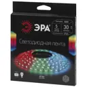 Светодиодная лента ЭРА LS5050-30LED-IP65-RGB-5m C0043044 SMD 5050 30 диод/7.20 Вт/м 12 В IP65 5 м разноцветный свет