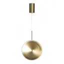 Светильник подвесной светодиодный LOFT IT 10035_300 4 м² теплый белый свет цвет золото