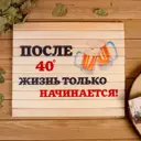 Сидушка После 40 ... 32x39см