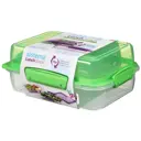 Контейнер для пищевых продуктов Sistema 1.8 л пластик цвет зеленый