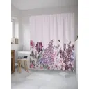 Шторка для ванной Цветы акварелью 180x200 см sc_378488