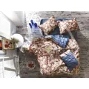 Комплект постельного белья Zebra casa zbrc632746, евро, сатин, разноцветный