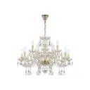 Люстра подвесная хрустальная 117/10+5/240 G Bohemia Ivele Crystal Тип С