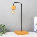 Настольная лампа RISALUX 7983554 Хью1 BR 01130 цвет коричневый