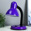 Настольная лампа RISALUX 7532473 Школьник BR 01684 цвет фиолетовый