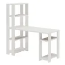 Компьютерный стол Мэрдэс СТН-145/140 БЕ 140x145x65 см ЛДСП цвет белый жемчуг