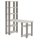 Компьютерный стол Мэрдэс СТН-180/120 НБЕ 120x180x65 см ЛДСП цвет серый дуб/белый жемчуг