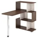 Компьютерный стол Мэрдэс СЛ-5-3СТ ШКШ-Ч 75x106x109.90 см ЛДСП цвет коричневый/бежево-белый
