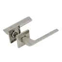 Дверные ручки Edson EDS-149H-Q2, цвет никель