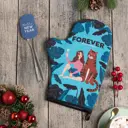 Прихватка Доляна Forever 28x28 см габардин цвет голубой 2 шт