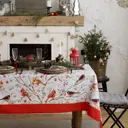 Скатерть "Этель" Winter birds 149х220см 100% хлопок 190г/м2