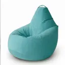 Мягкое кресло-мешок Mypuff bbb_292 XXXXL Комфорт, большой велюр, ментол