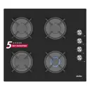 Газовая варочная панель Simfer H60K40S000TB 60 см 4 конфорки цвет черный