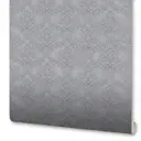 Обои флизелиновые WallSecret Shopen серые 1.06 м 8664-29