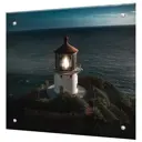 Защитный экран Borntoprint Маяк 60x60x0.4 см закаленное стекло цвет прозрачный