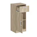 Тумба напольная Мебельная фабрика 1+1 Салоу 39.50x89x35.70 ЛДСП цвет дуб сонома