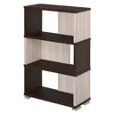 Стеллаж Мэрдэ СБ-10/3 ВК с 70x109.5x30 см ЛДСП цвет венге/бежево-белый нагрузка на полку до 40 кг