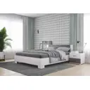Кровать Мфр Nova 206x79x143 см цвет белый