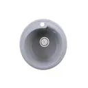 Мойка под столешницу Axellux АХ11 43.70x43.70x20.50 см гранит цвет серый