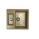 Мойка под столешницу Axellux АХ35 60.20x50.20x20 см гранит цвет песок
