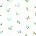 Обои флизелиновые Caselio GIRL POWER 0.53 м цвет белый/бирюзовый GPR100826000