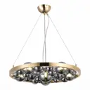 Люстра подвесная светодиодная ST LUCE SL1510.203.06 12 м² нейтральный белый свет цвет золото
