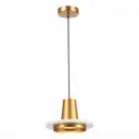 Люстра подвесная светодиодная ST LUCE SL1212.203.01 4 м² нейтральный белый свет цвет латунь