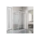 Душевой уголок Creto 129-DEO-140-90-200-CLN-6MT прямоугольник 140x90см хромированный профиль эффект стекла прозрачный
