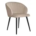 Стул Bradex home Paola 56x80.5x59 см сталь цвет латте