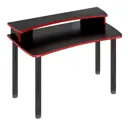 Компьютерный стол Мэрдэс СКЛ-Софт140МО+НКИЛ140 Ч 140x95x75 см ЛДСП цвет черный