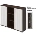 Полка Мэрдэс ПУ-60-3-ФС ВК 134x109.60x30 см нагрузка до 40 кг ЛДСП цвет венге,бежево-белый