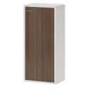 Стеллаж Мэрдэс СУ(ш1в1)+ФГ БЕШ белый/шамони-Ч 50x109x34 см нагрузка до 40 кг ЛДСП цвет коричневый,белый жемчуг