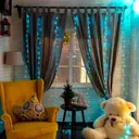 Гирлянда светодиодная дождь Neon-Night электрическая 3x3 м холодный белый свет 8 режимов 300 ламп цвет прозрачный