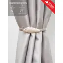 Подхват для штор Witerra 108483, цвет серебряный