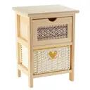Комод Tri-International 30x41x25 см 2 ящика дерево цвет белый 08662