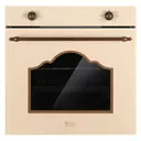 Электрический духовой шкаф 57x59x55 см RICCI REO цвет бежевый REO-605-BG