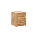 Комод Нк мебель 2 ящика 40.2x43.3x49.7 см ЛДСП цвет коричневый