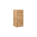 Комод Нк мебель 4 ящика 40.2x43.3x89.5 см ЛДСП цвет коричневый