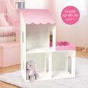 Комод Лесная мастерская 4 ящика 60x40x80 см МДФ цвет розовый 4428338