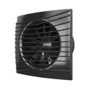 Вентилятор вытяжной Diciti Silent 5C Obsidian D125 мм 30 дБ 180 м³/ч обратный клапан цвет черный глянцевый