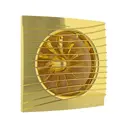 Вентилятор осевой вытяжной Diciti Silent 5C Gold D125 мм 30 дБ 180 м³/ч обратный клапан цвет золото