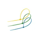 Хомут нейлоновый Тундра krep для стяжки 2.5x200 мм цвет разноцветный 15 шт.
