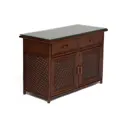 Комод Tetchair 9 ящиков 129х47х97 см натуральный ротанг цвет коричневый