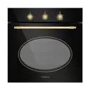 Газовый духовой шкаф Maunfeld MGOGG.673RBG.TM 59.5х58.9х56 см цвет черный