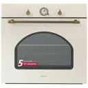 Электрический духовой шкаф Simfer B6eo77017 60x59.5x56 см цвет бежевый
