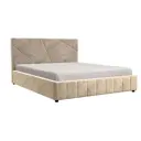 Кровать с подъемным механизмом Нельсон 155x104x216 см абстракция цвет бежевый